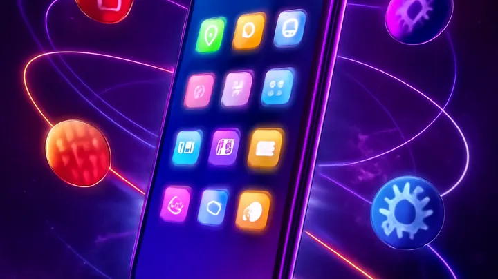 9444BDT COM Sleek smartphone floating in space