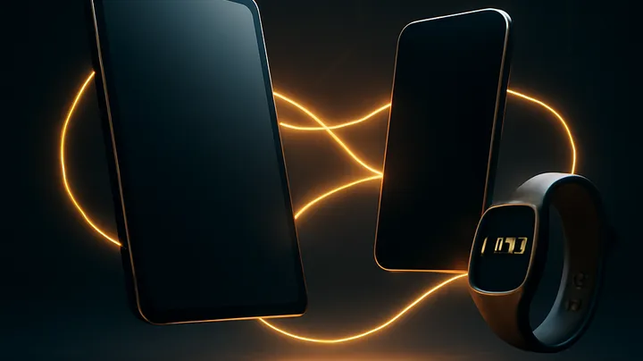 9444BDT COM Multiple devices floating in harmony